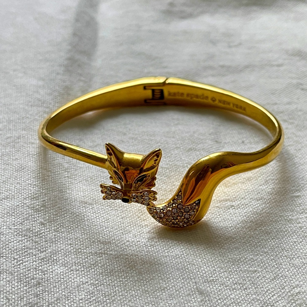 Kate Spade Gold Fox Bracelet